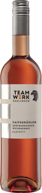 Faifegrädler Spätburgunder Weißherbst Kabinett Ebene 3 