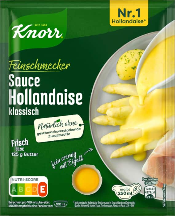 Knorr Sauce Feinschmecker oder Pasta oder Feinschmecker Suppe