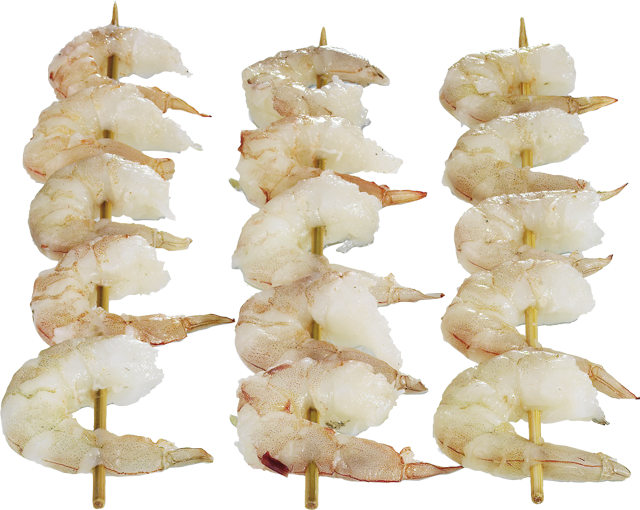Gültig von Donnerstag bis Samstag: Garnelenspieße 
