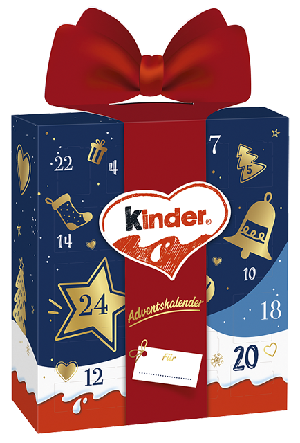 Kinder Mix Geschenk-Adventskalender