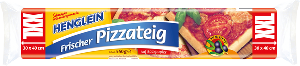 Henglein Frischer Pizzateig XXL