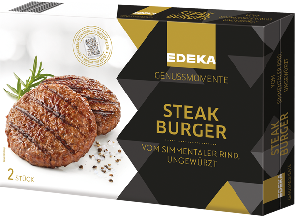 EDEKA Genussmomente Steakburger