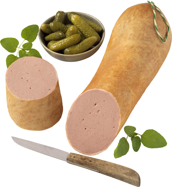 Leberwurst mit Kalbfleisch