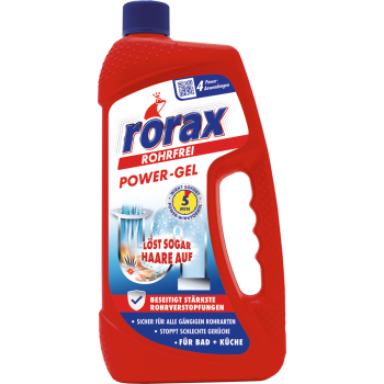rorax Rohrfrei Power-Gel oder Bio-Power-Gel