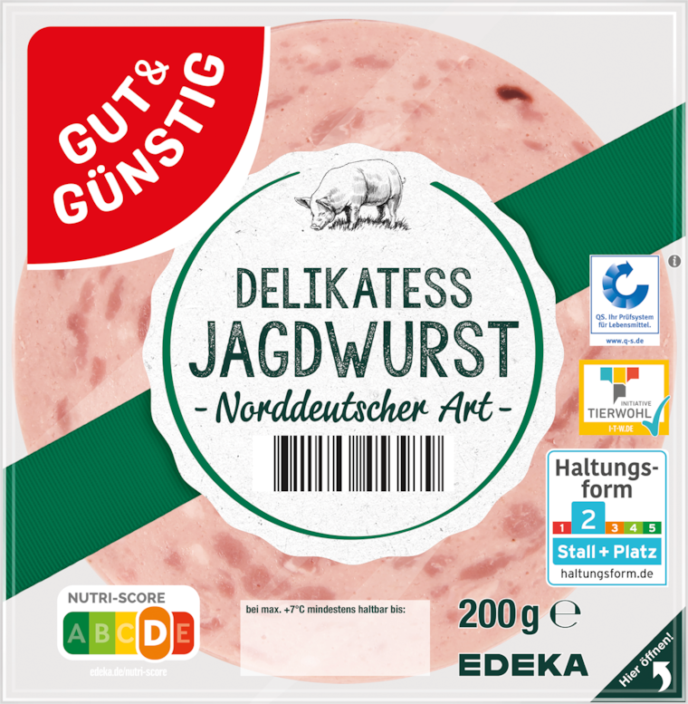 GUT&GÜNSTIG Delikatess-Frischwurst-Aufschnitt