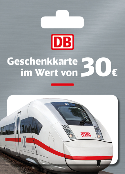 Deutsche Bahn Geschenkkarte