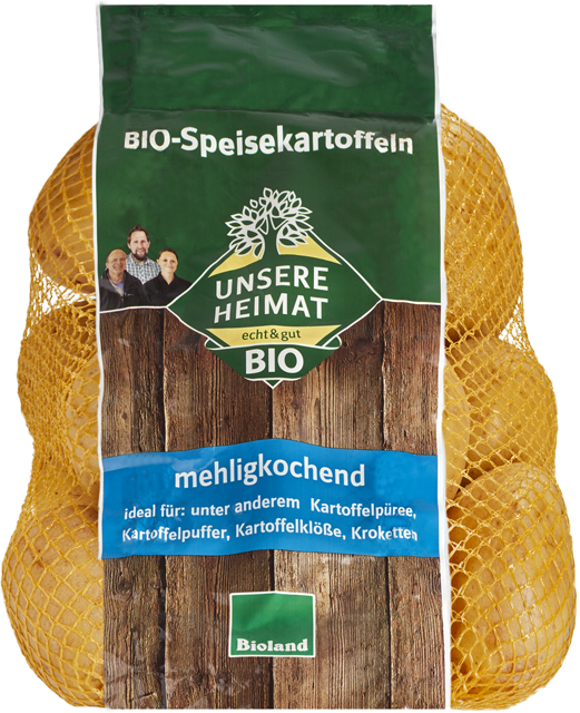 Unsere Heimat – echt & gut Bio Bioland-Kartoffeln