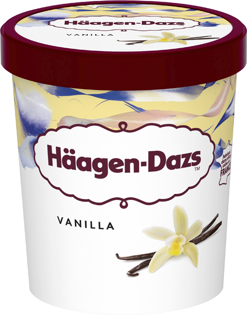 Häagen-Dazs Eis Vanilla oder Salted Caramel 