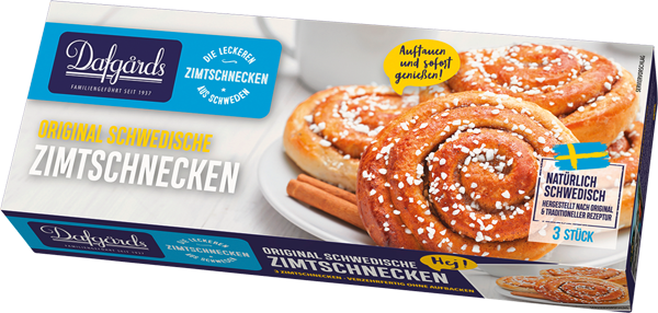 Dafgard Original schwedische Zimtschnecken