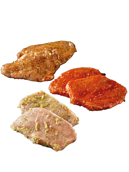 Bauerngut Rückensteaks mariniert*
