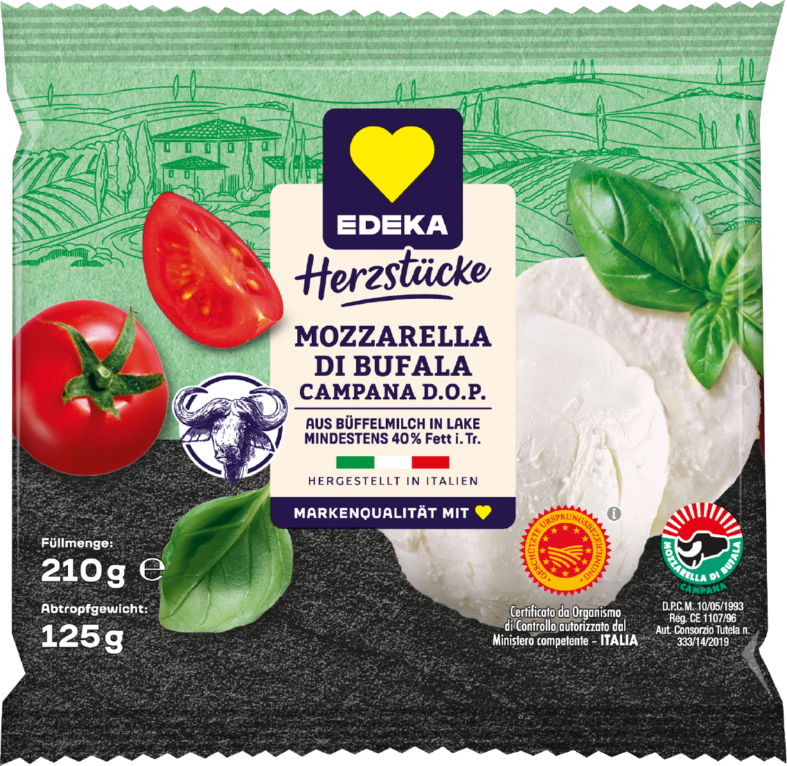 EDEKA Herzstücke Mozzarella di Bufala