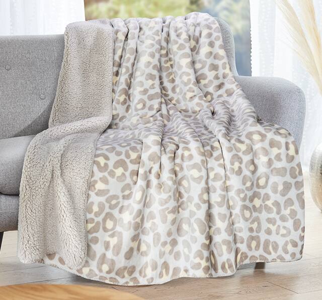 DEKOR Sherpa-Wohndecke