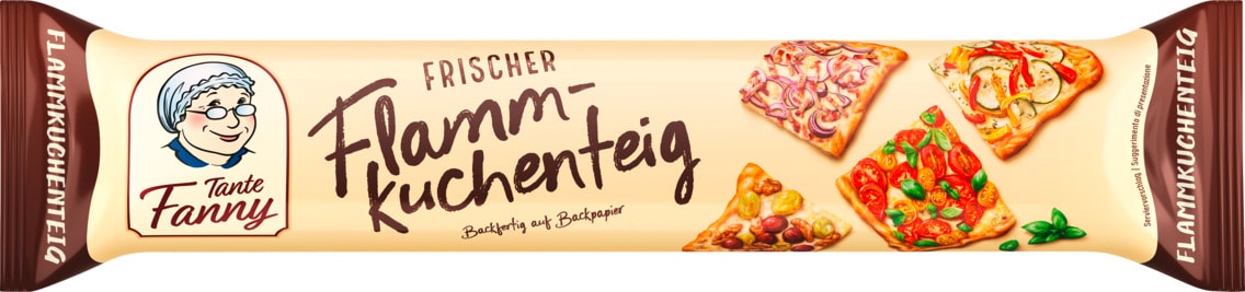 Tante Fanny Frischer Flammkuchenteig