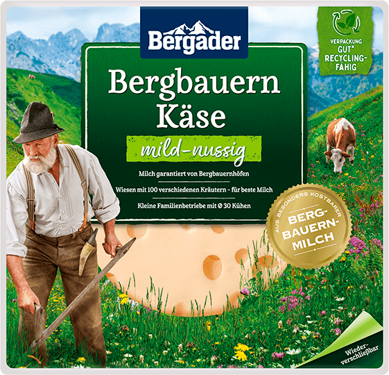 Bergader Käsescheiben