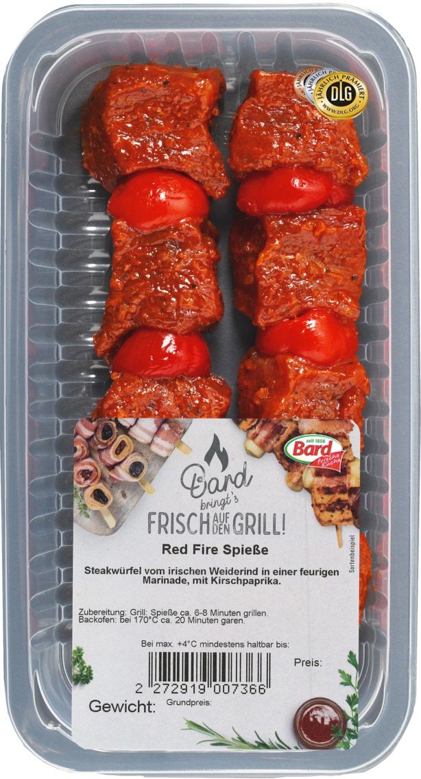 Bard Red Fire Spieße