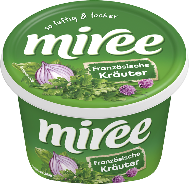 Miree Frischkäsezubereitung