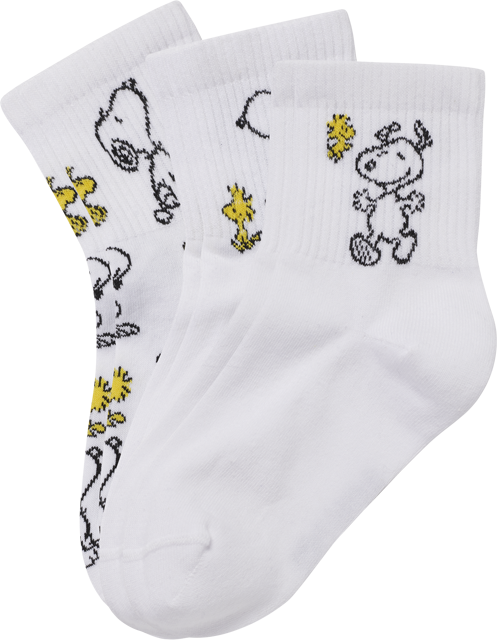 PEANUTS Damen Crew-Socken