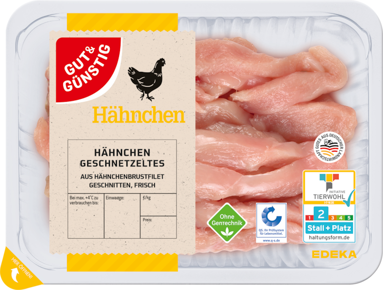 GUT&GÜNSTIG Hähnchengeschnetzeltes