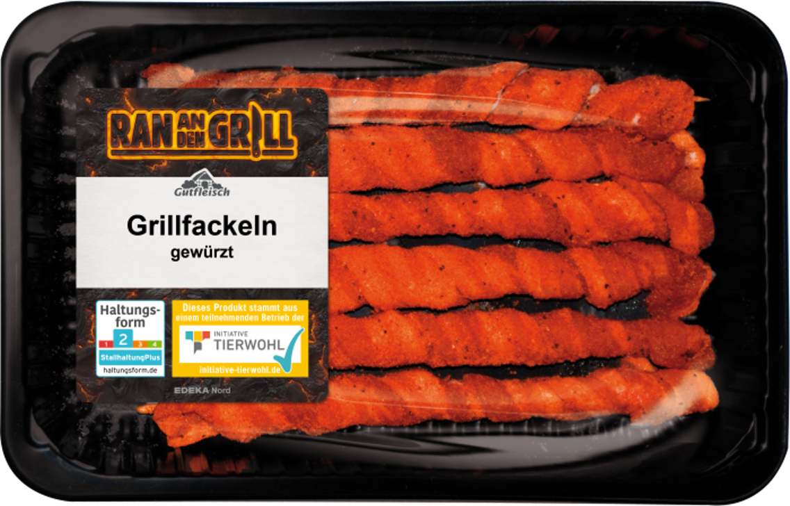 Ran an den Grill Grillfackeln