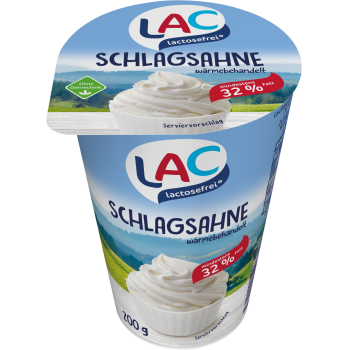 Schwarzwaldmilch LAC lactosefrei Schlagsahne, Schmand, Crème fraÎche oder Sauerrahmm