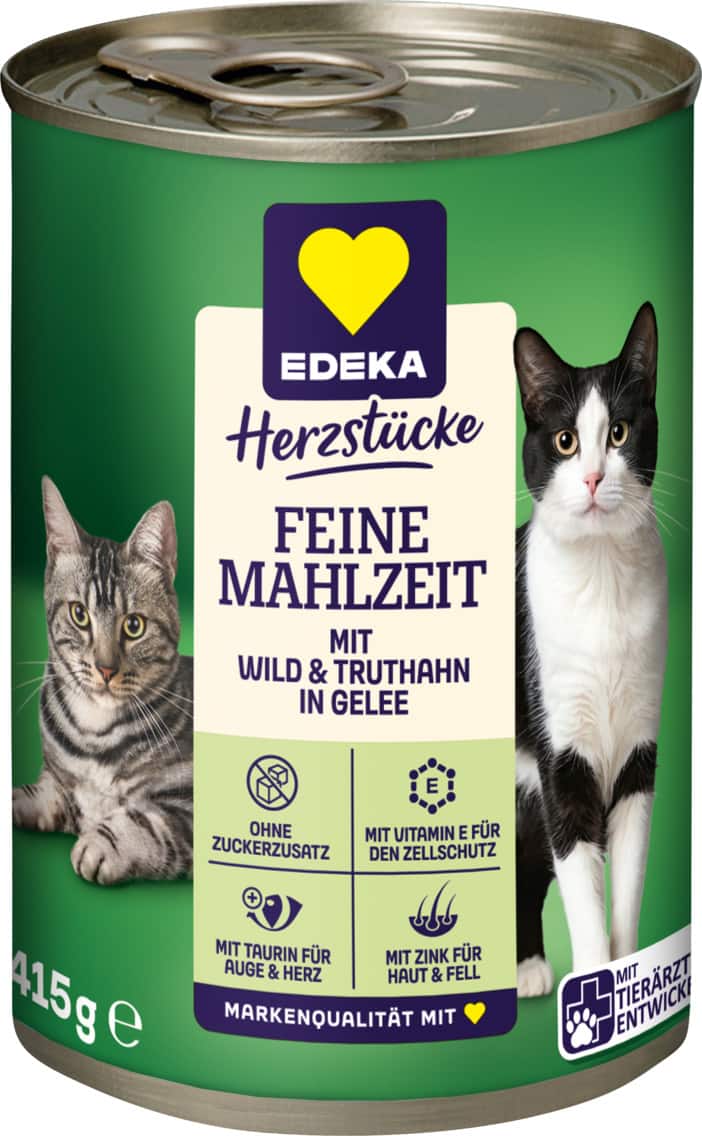 EDEKA Herzstücke Feine Mahlzeit für Katzen