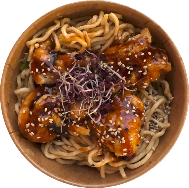 Teriyaki Kaarage Bratnudeln 