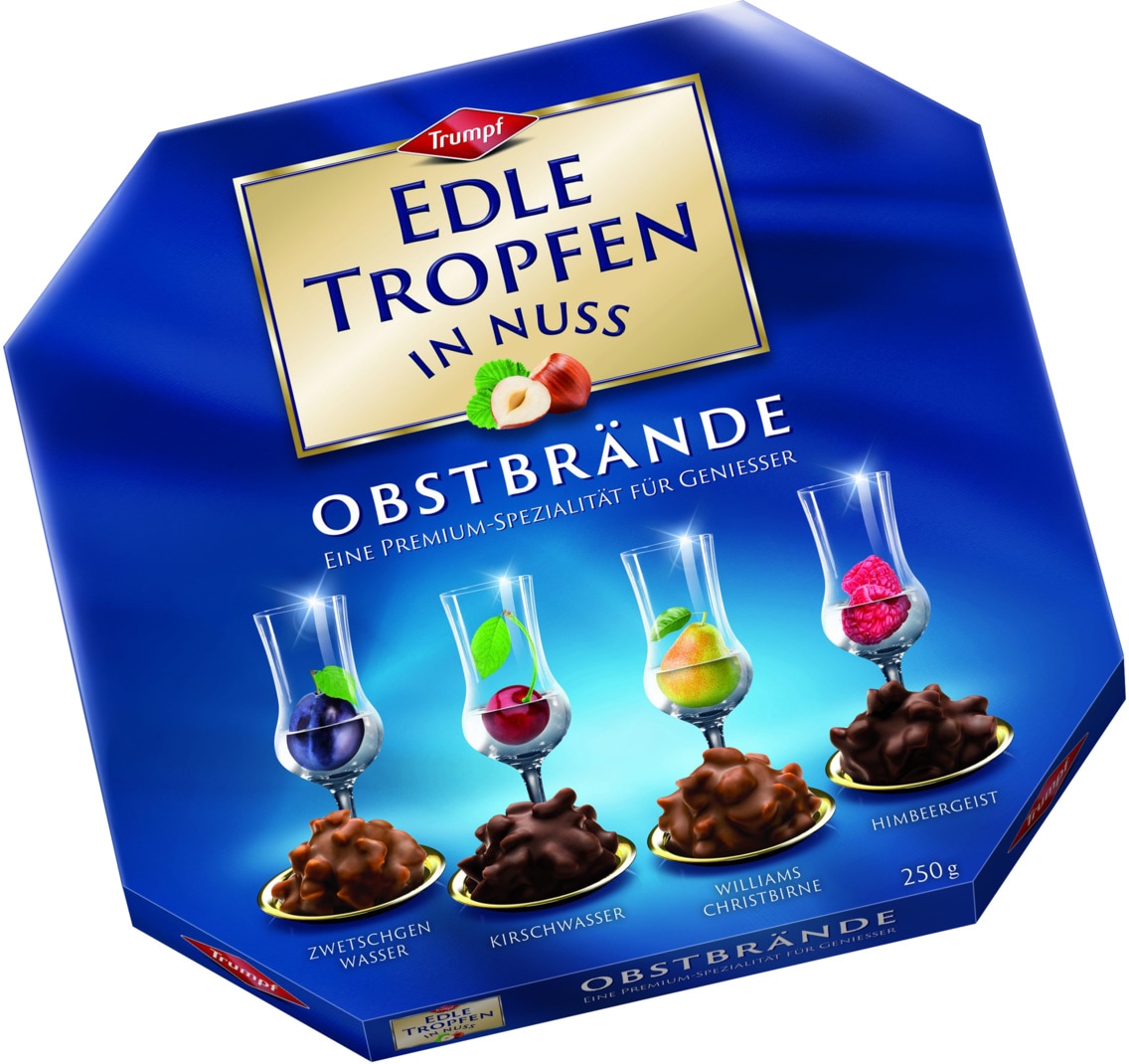 Trumpf Edle Tropfen in Nuss
