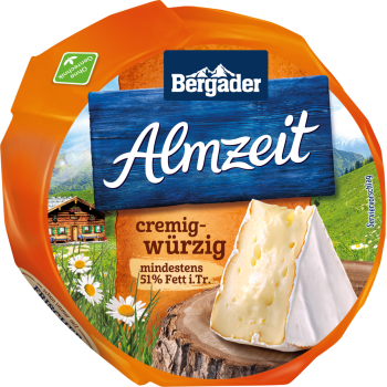 Bergader Almzeit oder Bavaria blu