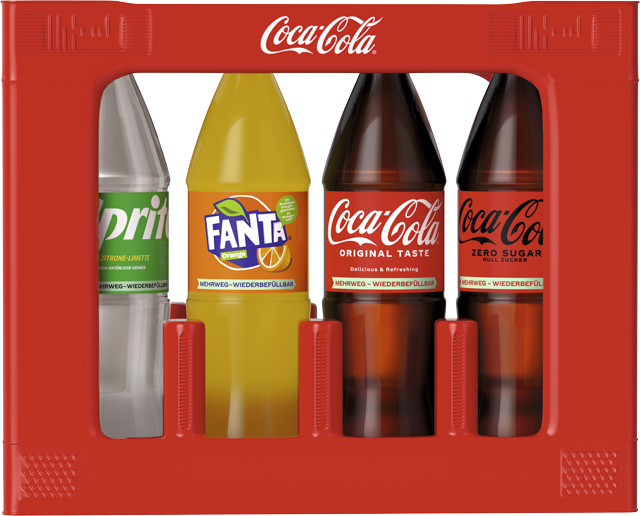 Coca-Cola¹, Mezzo Mix¹, Fanta Orange 