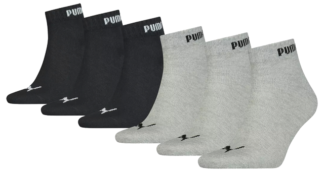 ¹Puma Herren Socken Quarter & Crew