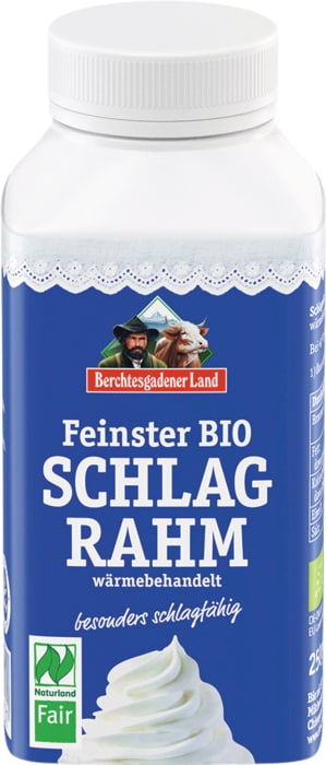 Berchtesgadener Land Feinster Bio Schlagrahm