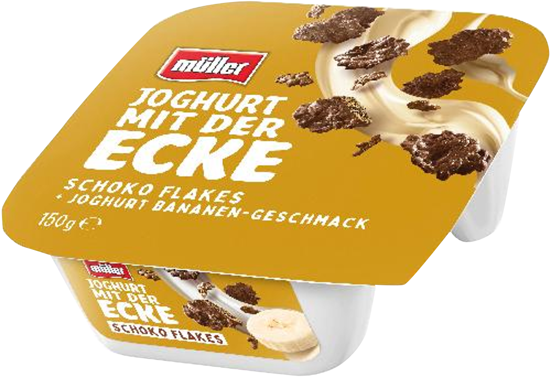 Müller Joghurt mit der Ecke
