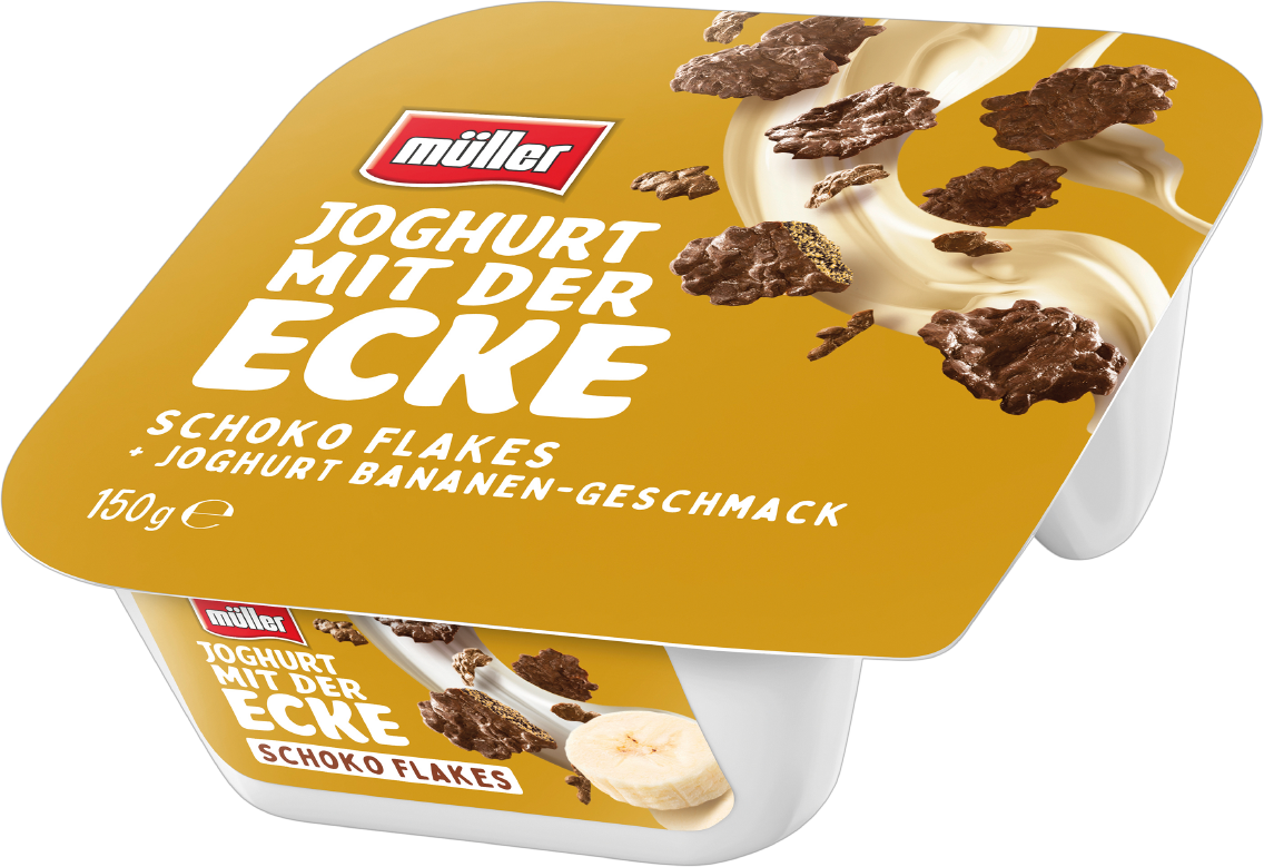 Müller Joghurt mit der Ecke