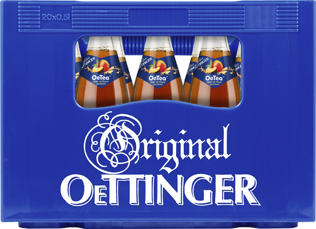 Original Oettinger OeTea Eistee Pfirsich 