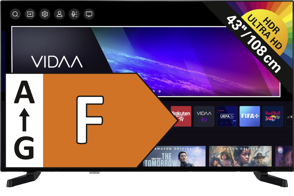 TELEFUNKEN 4K-UHD-TV„D43U790B2CW“