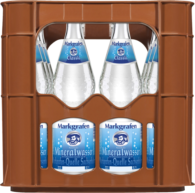 Markgrafen Mineralwasser classic oder medium 