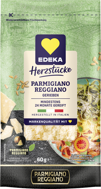 EDEKA Herzstücke Parmigiano Reggiano gerieben 
