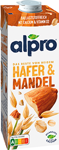 Alpro Soya-, Haferdrink oder Dessert