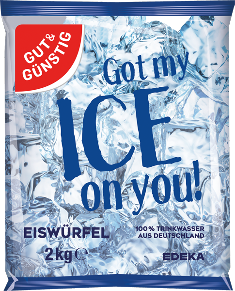 GUT&GÜNSTIG Eiswürfel oder Crushed Ice