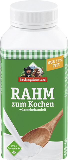 Berchtesgadener Land Rahm zum Kochen