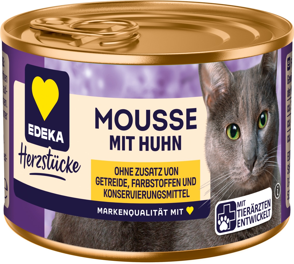 EDEKA Herzstücke Mousse Katzennahrung