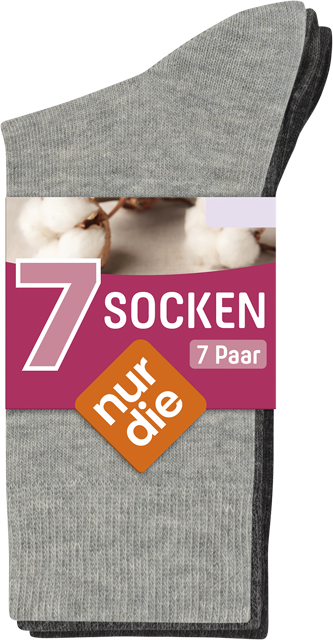 nur die Damen/Herren Socken