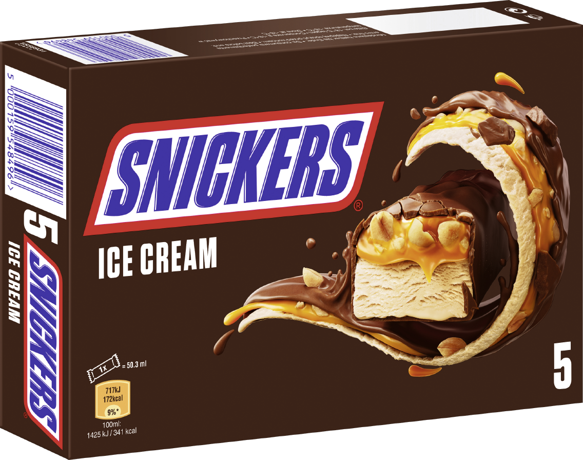 Mars, Snickers oder Bounty Eisriegel