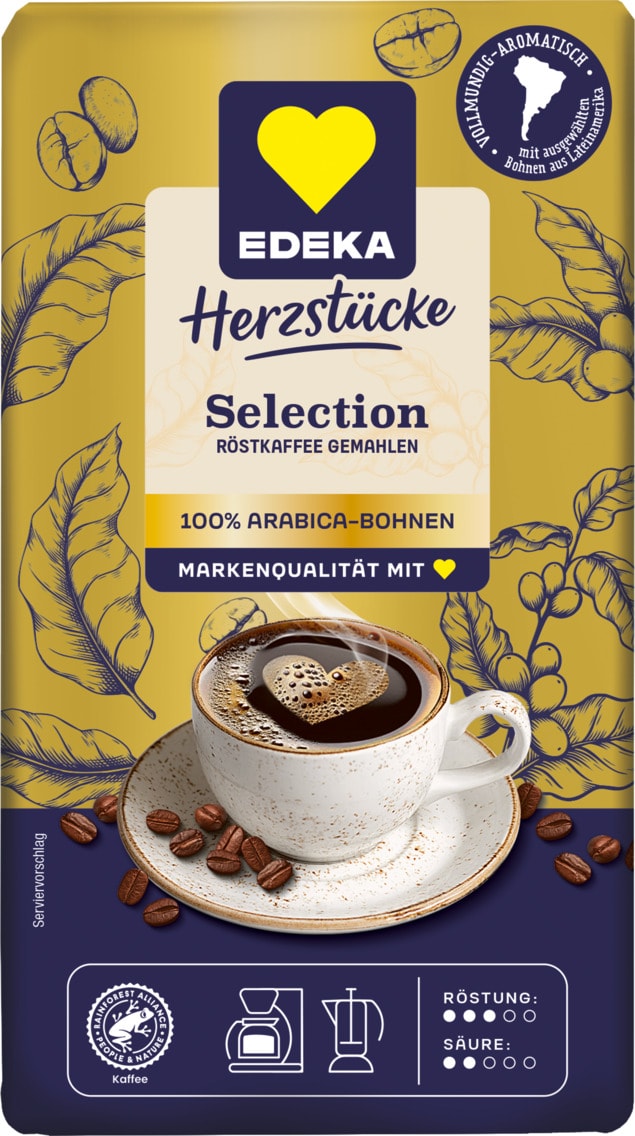 EDEKA Herzstücke Röstkaffee