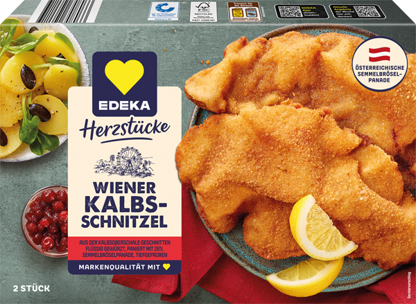 EDEKA Herzstücke Wiener Kalbs-Schnitzel