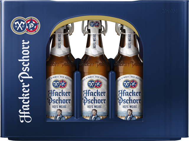 Hacker-Pschorr Hefe Weiße oder Kellerbier 