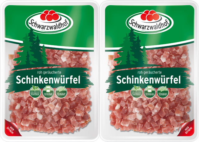 Schwarzwaldhof Schinkenwürfel, Schinkenstreifen