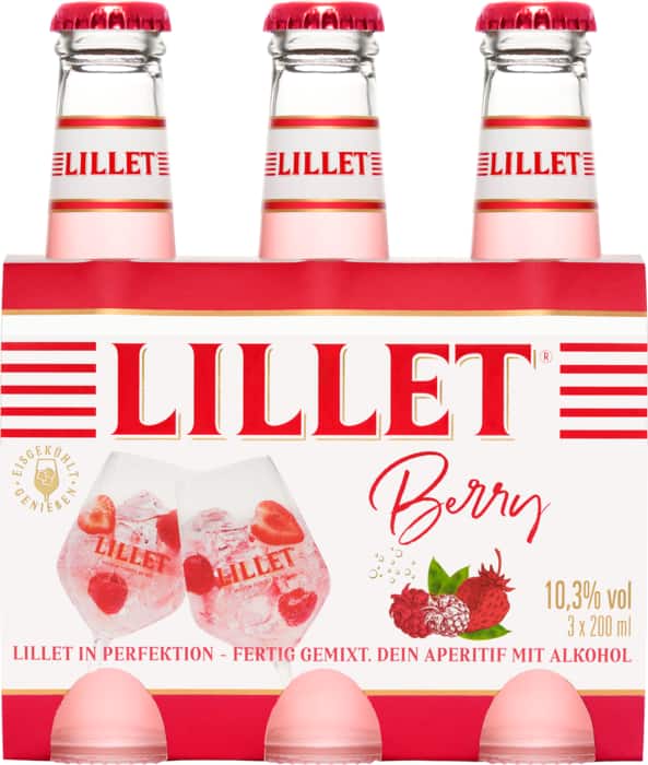 Lillet Berry, White Peach oder Grapefruit