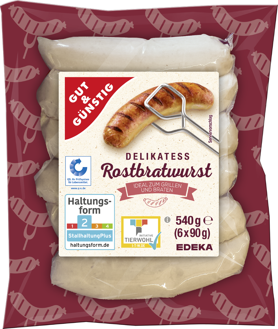 GUT&GÜNSTIG Delikatess Rostbratwurst