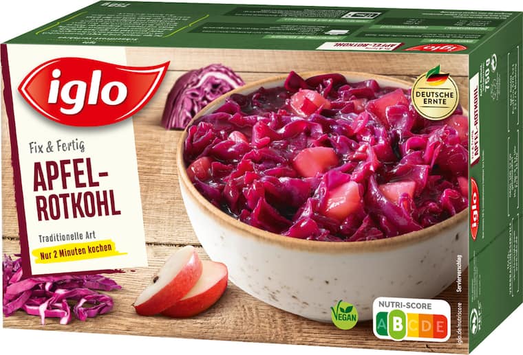 iglo Apfel-Rotkohl